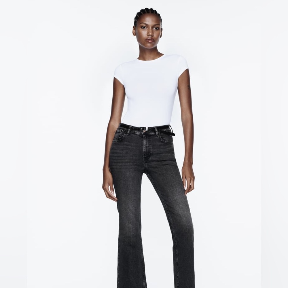 Black Straight Jean